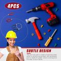 4 Pcs Pipe Cutters Stainless Steel Cable Saw Hand Pocket String Rope Saw PVC Pipe Cutting Tool for Wood. 