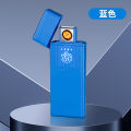 JL722 Electronic Charging USB Cigarette Lighter Creative Personalized Gifts Metal Windproof Touch Lighter Igniter. 