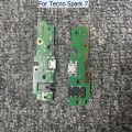 USB Charging Dock Port Socket Jack Plug Connector Charge Board For Tecno Spark 7 KF6 Flex Cable. 