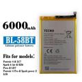 TECNO Pouvoir 4 / Pouvoir 4 Pro Battery Replacement BL-58BT Battery with 6000mAh. 