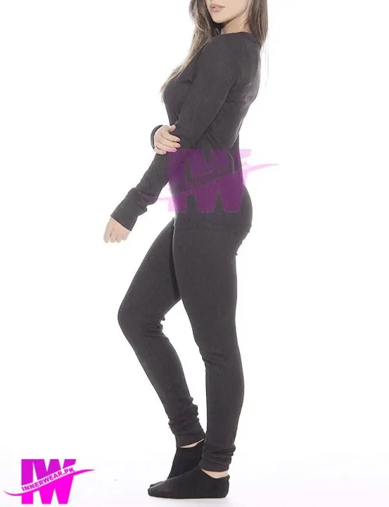 Women%20Ladies%20Girls%20Premium%20Full%20Body%20Suit%20Thermal%20Body%20Warmer%20Skin%20Tight%20Stretchable%20Innerwear%20Winter%20Warm%20Long%20Johns%20Trouser%20Pajama%20Full%20Sleeve%20Shirt%20Dark%20Grey%20Full%20Bazoo%202nd%20Skin%20innerwear%20pk%20-%20Image%202