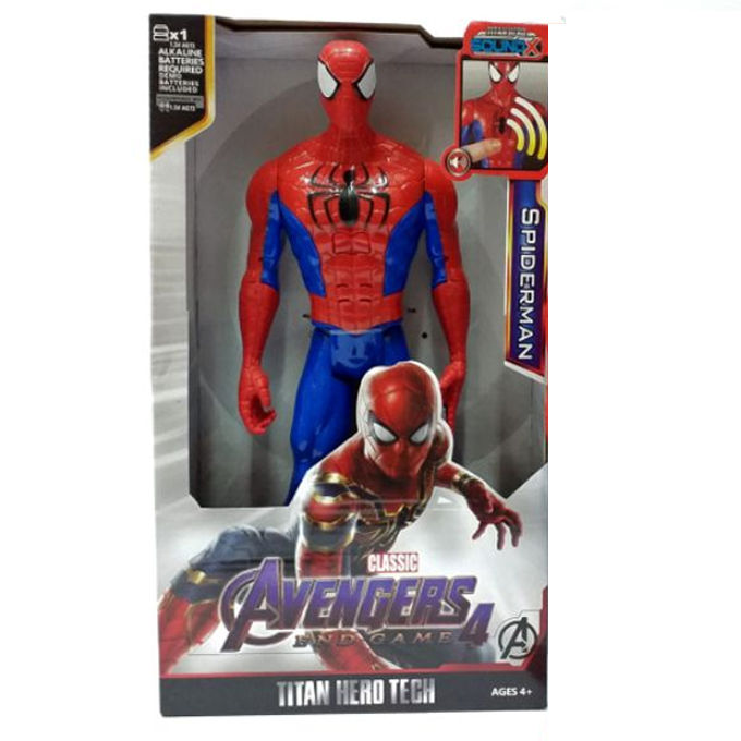 New Spiderman Action Figure Toy Set For Kids 11 Inches
