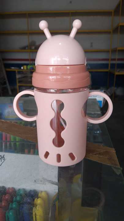 Baby%20Training%20Cup%20kids%20Training%20Bottle%20Plastic%20Transparent%20Baby%20Beaker%20Water%20Sipper%20Feeder%20with%20Handles%20-%20Image%202