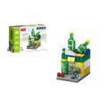 Lele Brothers New Product 8755 Mini Street View Compatible Lego City Building Model Kids Toy Building Blocks Wholesale. 