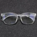 Original Transparent Square Frame Glasses for Men - Women Clear Lens Glasses Anti Blue Frame Spectacles For Men And Women. 