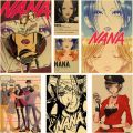 Japanese Anime Nana Osaki Poster Home Decor Retro Kraft Paper Wall Sticker Home Room Cafe Decoration Painting. 
