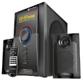 Audionic Max 550 BT Plus 2.1 Channel Bluetooth Speaker | 20W Multimedia Home Theater Speaker | 5" Woofer with Dual Satellite Speakers | USB, Micro SD & AUX | LED Display | Remote Control | Powerful Bass Sound System. 