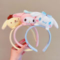 My Melody My Melody Kuromi Kawaii Plush Doll Face Wash Headband Women Sanrioed Anime Cute Girl Heart Hair Accessories Yao Store. 