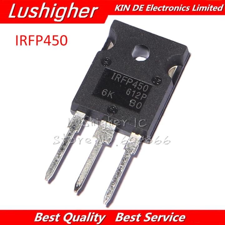 5PCS IRFP450 TO247 IRFP450 TO-247 MOSFET N-CH 500V 14A TO-247AC New Original