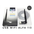 150mbps WIFI Adapter for PC - Long Range Antenna - ALFA W113 - Wireless N USB Antenna - DVR WIFI Internet Connector Adapter Receiver Device for PC & Laptop - Support Windows & MAC & Linux - Wireless USB Adapters. 