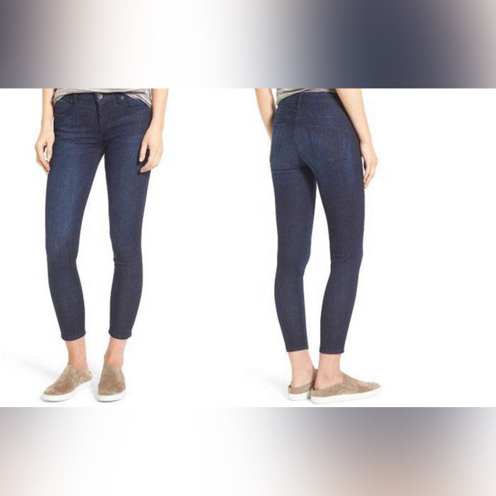 ladies denim jegging without button