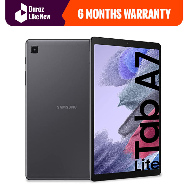 Samsung Galaxy Tab A7 Lite 8 inches  3GB Ram, 32GB Rom WIFI Tablet (FREE BOOK COVER) - Daraz Like New Tablets