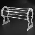 Clear Acrylic Hair Hoop Headband Storage Holder for Women and Girls. 