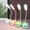 Table Lamp Cartoon Cute Pet Cat Night Light Usb Rechargeable Led Table Light Child Eye Protection Warm White Desk Lamp. 