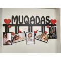 customize name modern picture frame. 