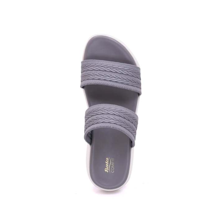 Comfit%20By%20Bata%20Grey%20Chappals%20For%20Women%20-%20Image%203