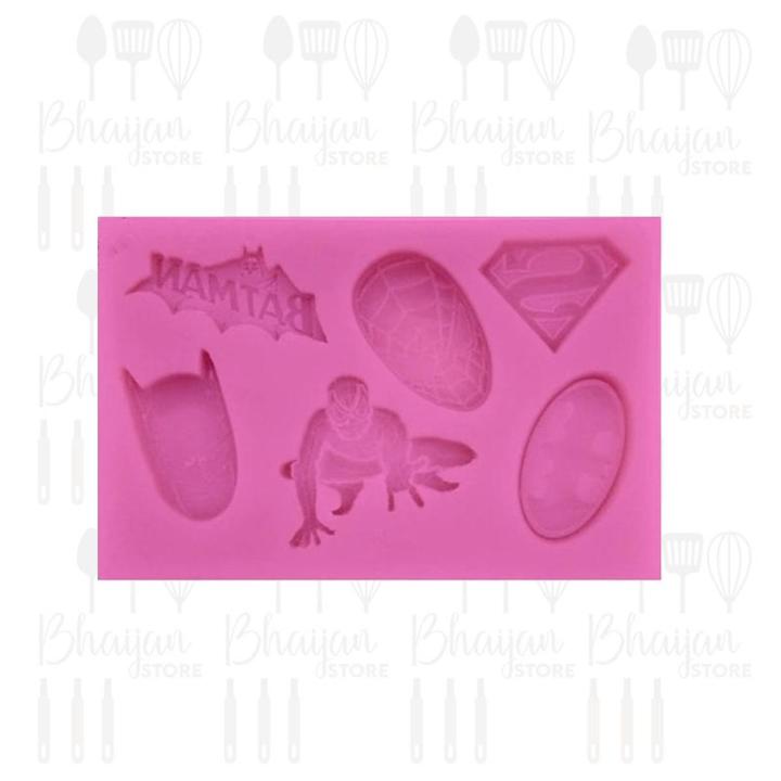 Spider-man Theme Silicone Fondant Mould