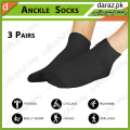 Ankle socks for men Suitablefor all types of footwear and occasions (3 Pack). 