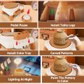 Kids DIY Mini Electric Pottery Wheel Ceramic Machine Clay Work Tool Studio Kit. 