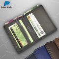 Slim and Smart Card Holder Wallet for Men and Boys "Without Button". 