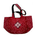 Pakistani Traditional Embroided HandBag Purse Multicolor Embroidered Vintage ZENZ For Adult Females Girls Ladies Women Ajrak. 