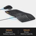 Wireless Ergonomic Keyboard & Mouse Combo ProtoArc® EKM01 Advanced Multi Bluetooth and 2.4GHz connections. 