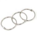 100Pcs 19Mm Loose Leaf Binder Rings Key Rings Book Rings Binder Rings for Scrapbook/Album/Craft. 