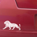 Car Sticker Walking Lion Pattern Vinyl Decals Motorcycle Car Stickers Personality Car-styling color:Black. 