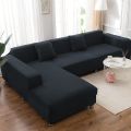 L_shap sofa cover set 3+4 fitted sofa cover set stretchable sofa and high quality stuff. 