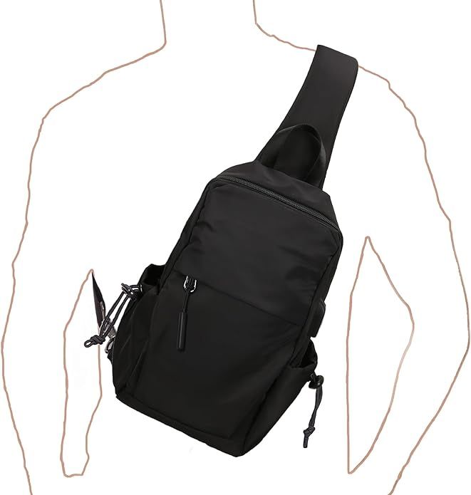 Sling Bag Shoulder Backpack Chest Bags Crossbody Daypack for
