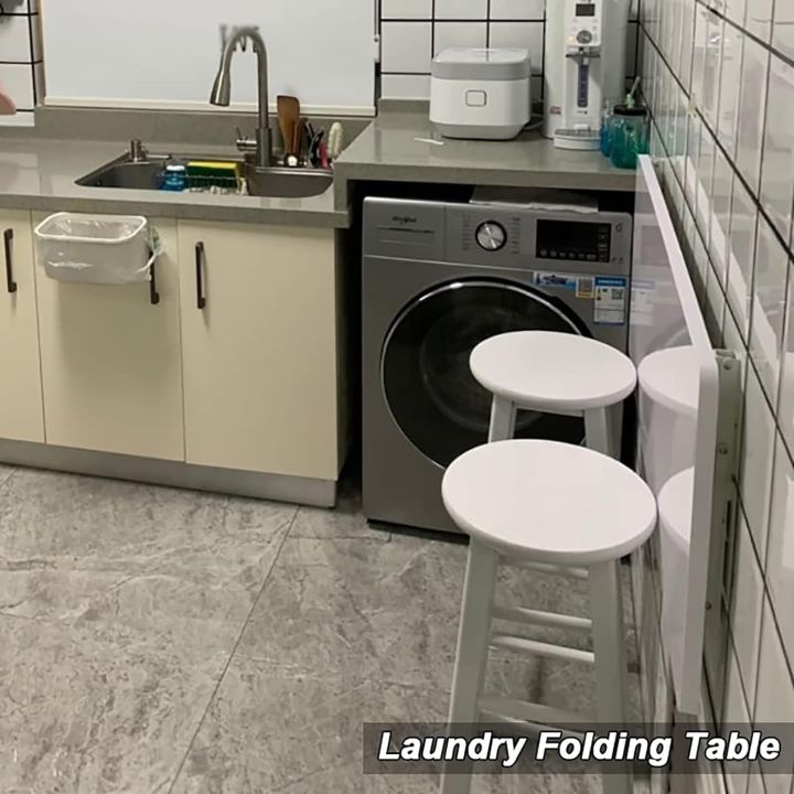 Wall%20Mount%20Folding%20Laptop%20Table/%20Heavy%20duty%20Table%20for%20Kitchen%20&%20Living%20Room%20&%20%20Hallway%20/%20for%20Small%20space%20Special%20Addition%20to%20your%20Home%20-%20Image%204