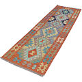 Y14908# Hallway Hand Made Traditional Oriental Home Decor Multicolor Entryway Durrie Flat Weave Rug 240 x 80 cm/2'6 x 7'8 ft. 