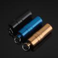 Metal Keychain Cigarette Case - Waterproof Cigarette Holder - 10 Cigarettes Capacity. 