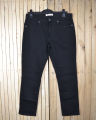 Jeans For Mens Export Leftover Black Straight Fit Mens Stretchable High Quality Denim  Black Jeans. 