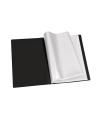 Plastic Sheet file - 80 Pocket - Black. 