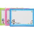 2 in 1 Cartoon character White Board + black board For Kids Small Size with free marker and Eraser.. 