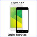 Oppo A37 Full Black 9D|5D|6D|10D|11D|21D Tempered Glass Screen Protector Full Glue Edge To Edge For Oppo A37. 