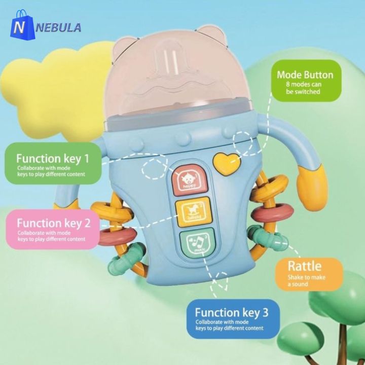 MUSICAL BOTTLE BABY - baby pacifier- baby bottles - feeding bottle - Baby Products - baby accessories - pacifier bottle - chusni bottle - baby pacifier - chusni ,baby music pacifier, baby accessories,new born baby accessories, baby products