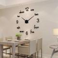 Clock Premium Self Adhesive Clock - Modern Clock Model. 