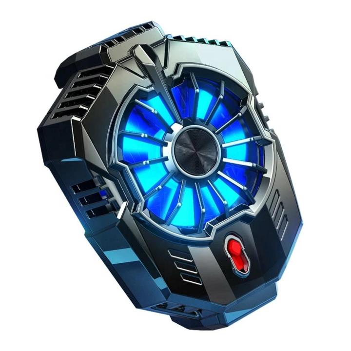 Mobile Cooler X20 for Gaming, Universal Phone Cooling Fan with Two Cooling Modes, Mobile Phone Radiator Case for iPhone Android Smartphones from 4.5 to 7in, Cell Phone Cooler for Live Streaming