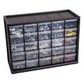 Cabinet 25 box Plastic Electronics Accessories Parts Storage Cabinets Small Parts Organizer Jewelry Box. 