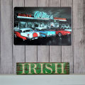 【Top mobile】Retro Metal Sign Poster Car Wall Art Plaque Pub Bar Decor. 