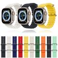 7-in-1 Ultra Smartwatch with 49mm Series, 2.01" IPS HD Touchscreen, NFC, Bluetooth Calling, 7 Straps Included. 