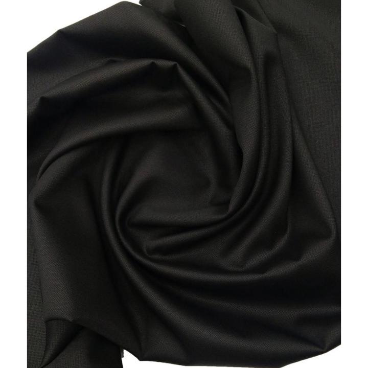 Jet Black Wash n Wear Unstitched Suit for Men Premium Suiting Gents Shalwar Qameez | premium Quality|