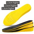 Height Increase Insoles for Women Men Invisiable Breathable Shock Absorption Pads. 