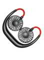 Rechargeable Neck Fan. 