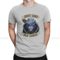 Mass Effect game Garrus vacarian tshirt black for men loose T shirt graphic men's tops short sleeve. 