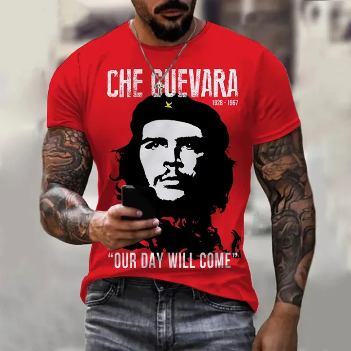 2025%20New%203D%20Che%20Guevara%20Graphic%20T%20Shirt%20For%20Men%20Clothing%20Harajuku%20Fashion%20T-Shirts%20Leisure%20O-neck%20Short%20Sleeve%20Pullover%20Summer%20Loose%20Tops%20-%20Image%202