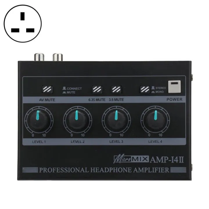 Headphone%20Amplifier%20Powerful%20Low%20Noise%204%20Channels%20Stereo%20Sound%20Portable%20Amplifier%20-%20Image%202