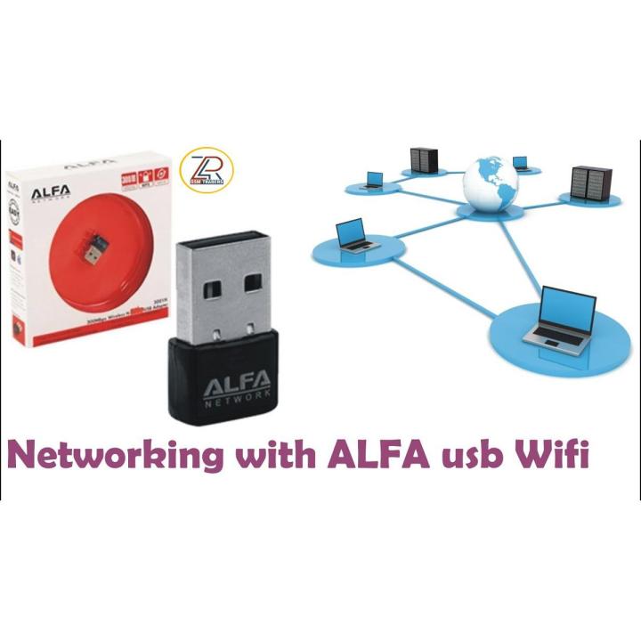 USB ALFA Mini Wireless WI-FI network Adapter – 802.1 WLAN (3001N) USB Network Dongle - 150Mbps USB 2.0 Wireless Network Card – 300Mbps – USB Dongle